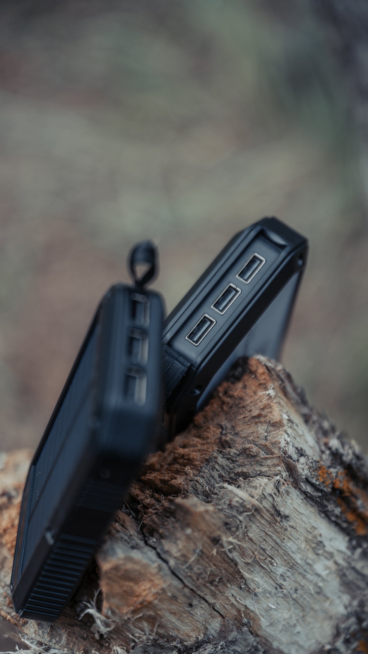 Beakon Solar Power Bank-Rugged 20,000 mAh Portable Charger with LED Light