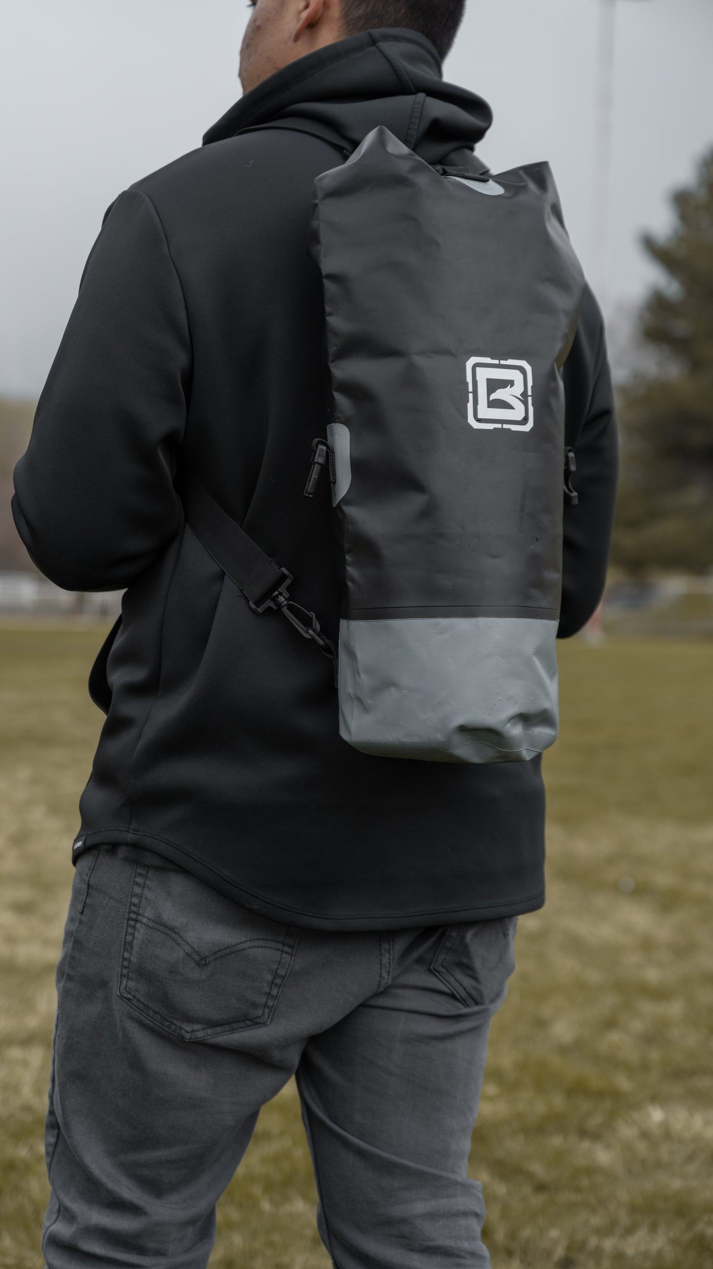 Beakon Dry Bag-Waterproof Roll-Top Adventure Bag for Hiking, Camping & Water Sports