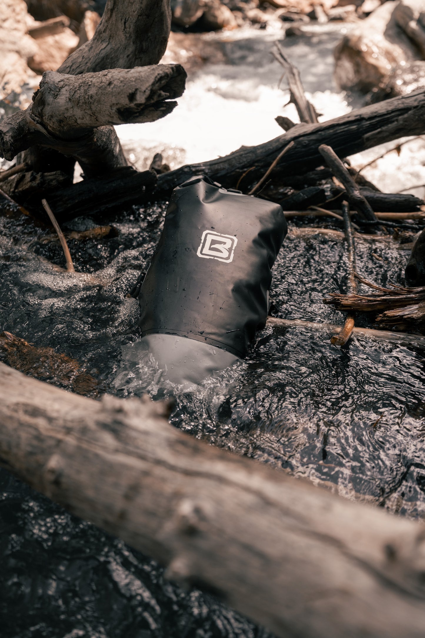 Beakon Dry Bag-Waterproof Roll-Top Adventure Bag for Hiking, Camping & Water Sports