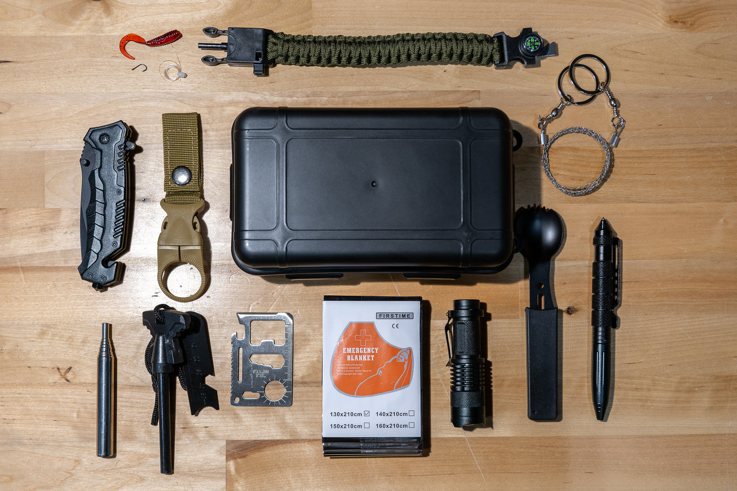 14 PIECE SURVIVAL KIT